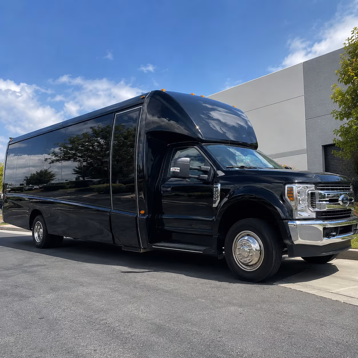 charter buses for large prom groups and school organized revere transportation