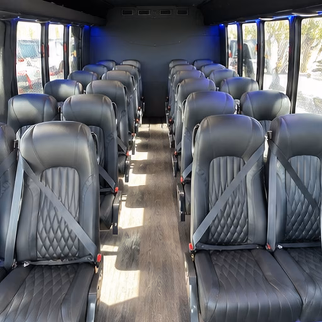 minibus interior