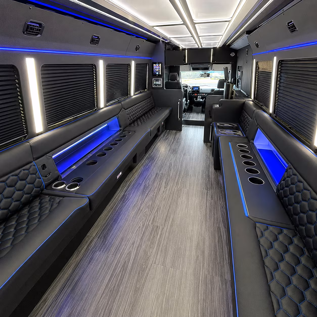revere party bus inside