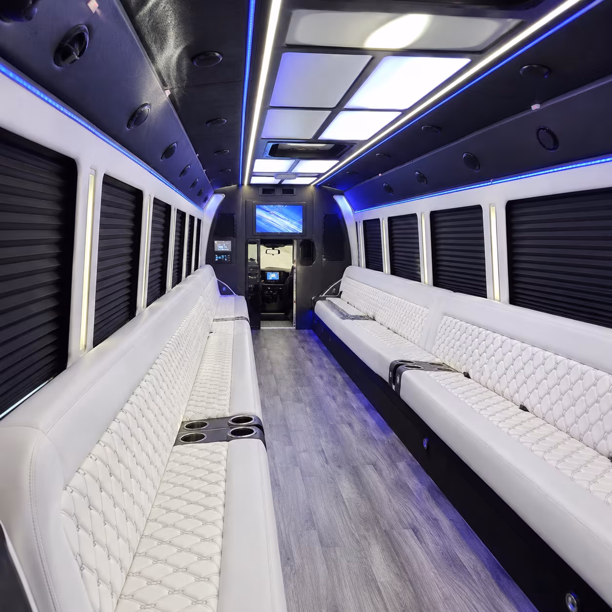 revere party bus interior