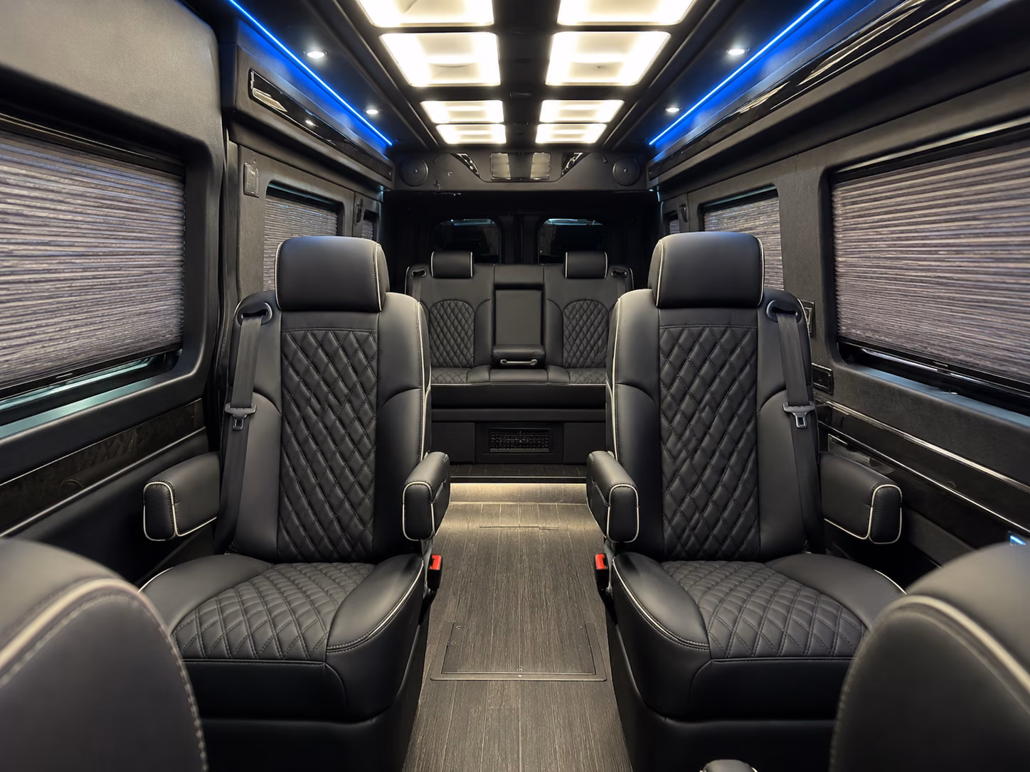 revere private event transportation onboard seating
