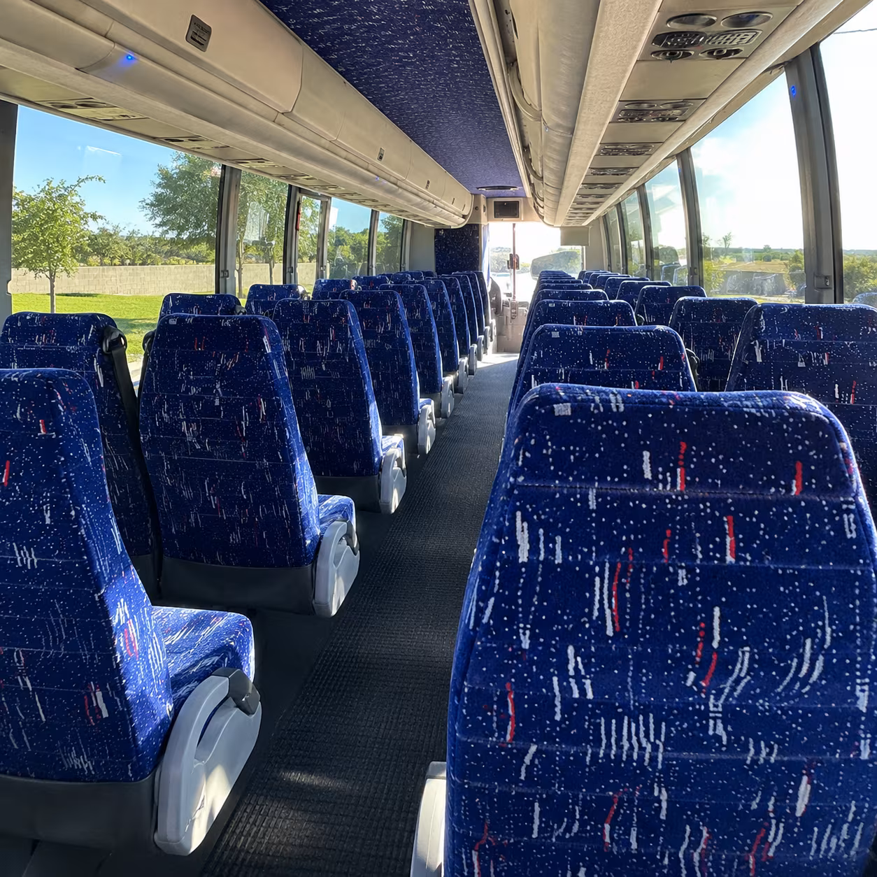 revere religious group transportation onboard seating