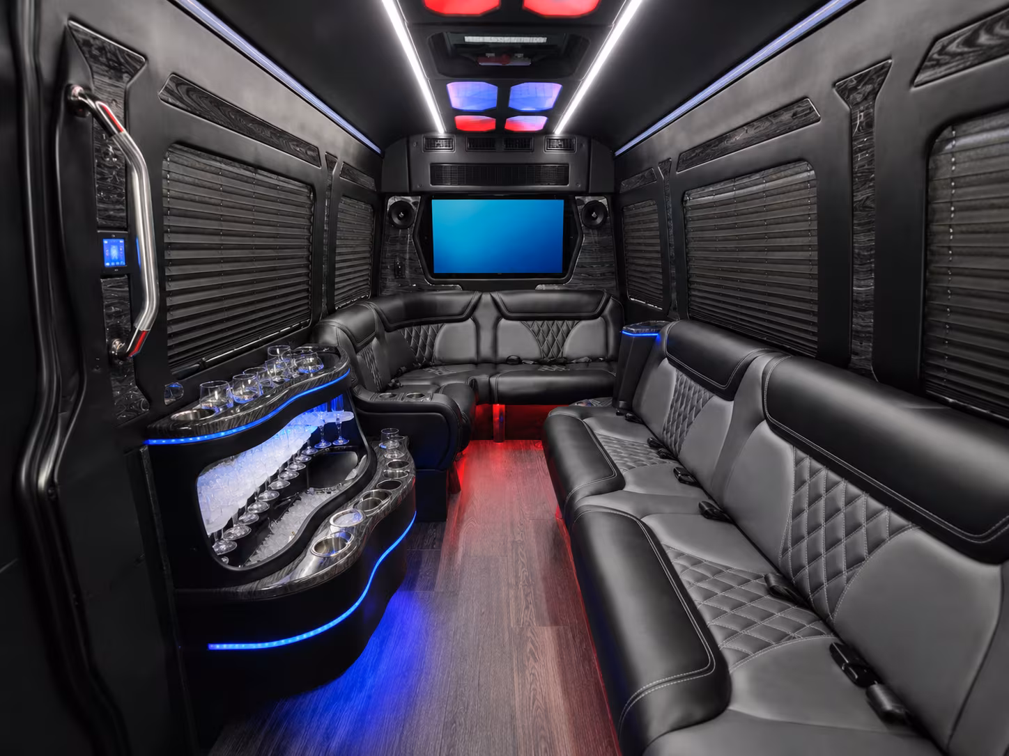revere sprinter limousine interior
