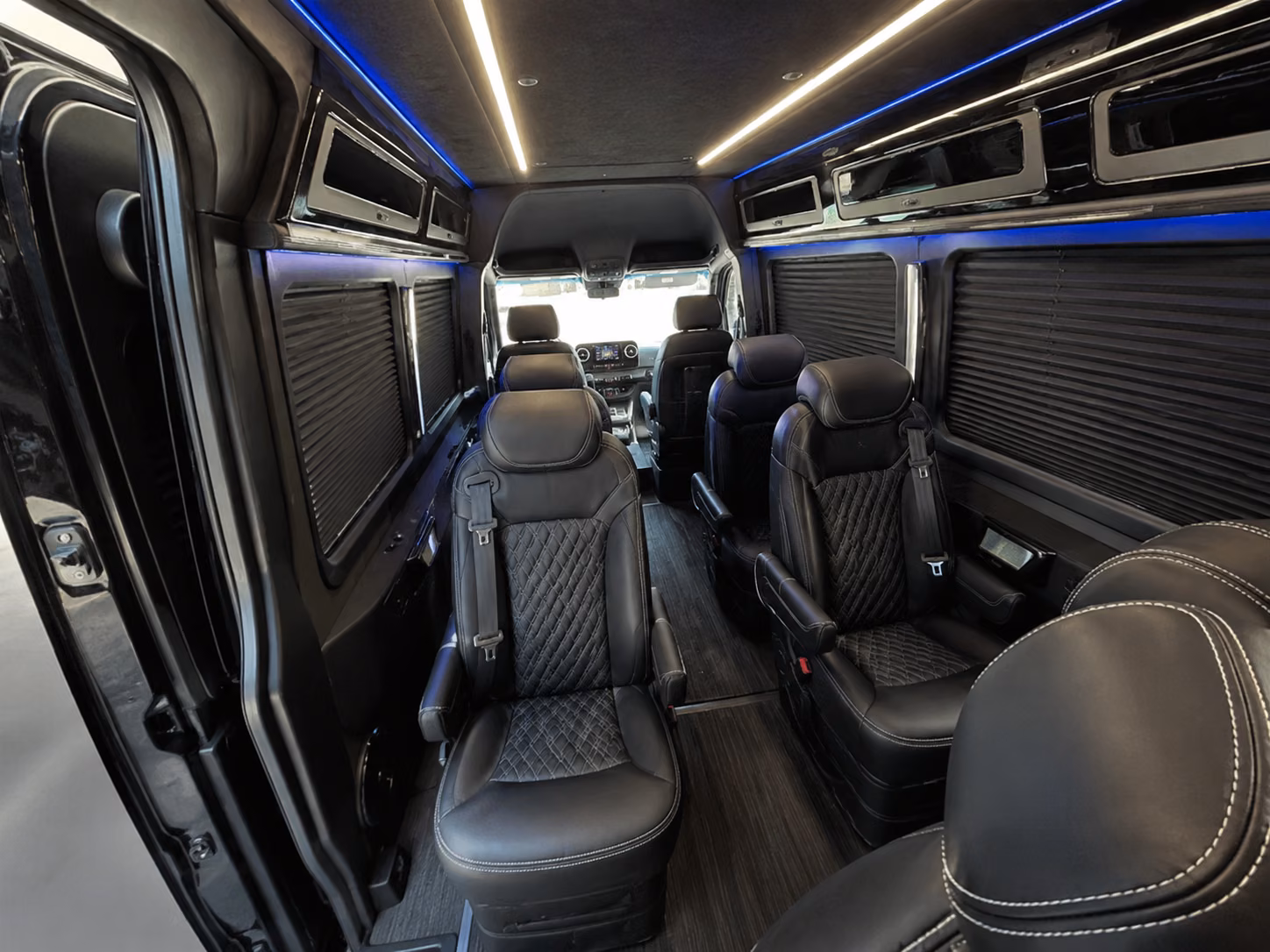 revere sprinter van with driver inside