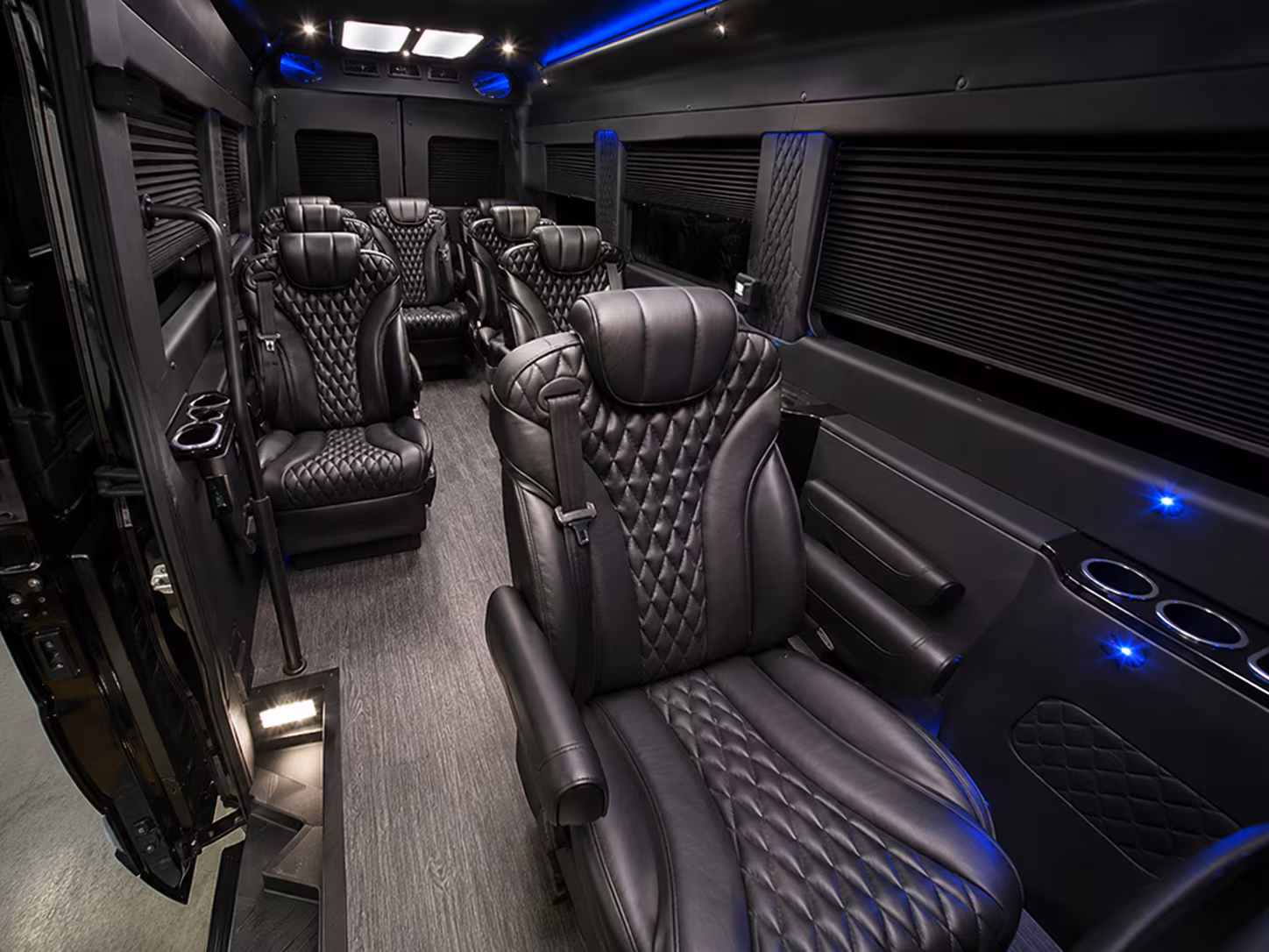 revere sprinter van with driver interior