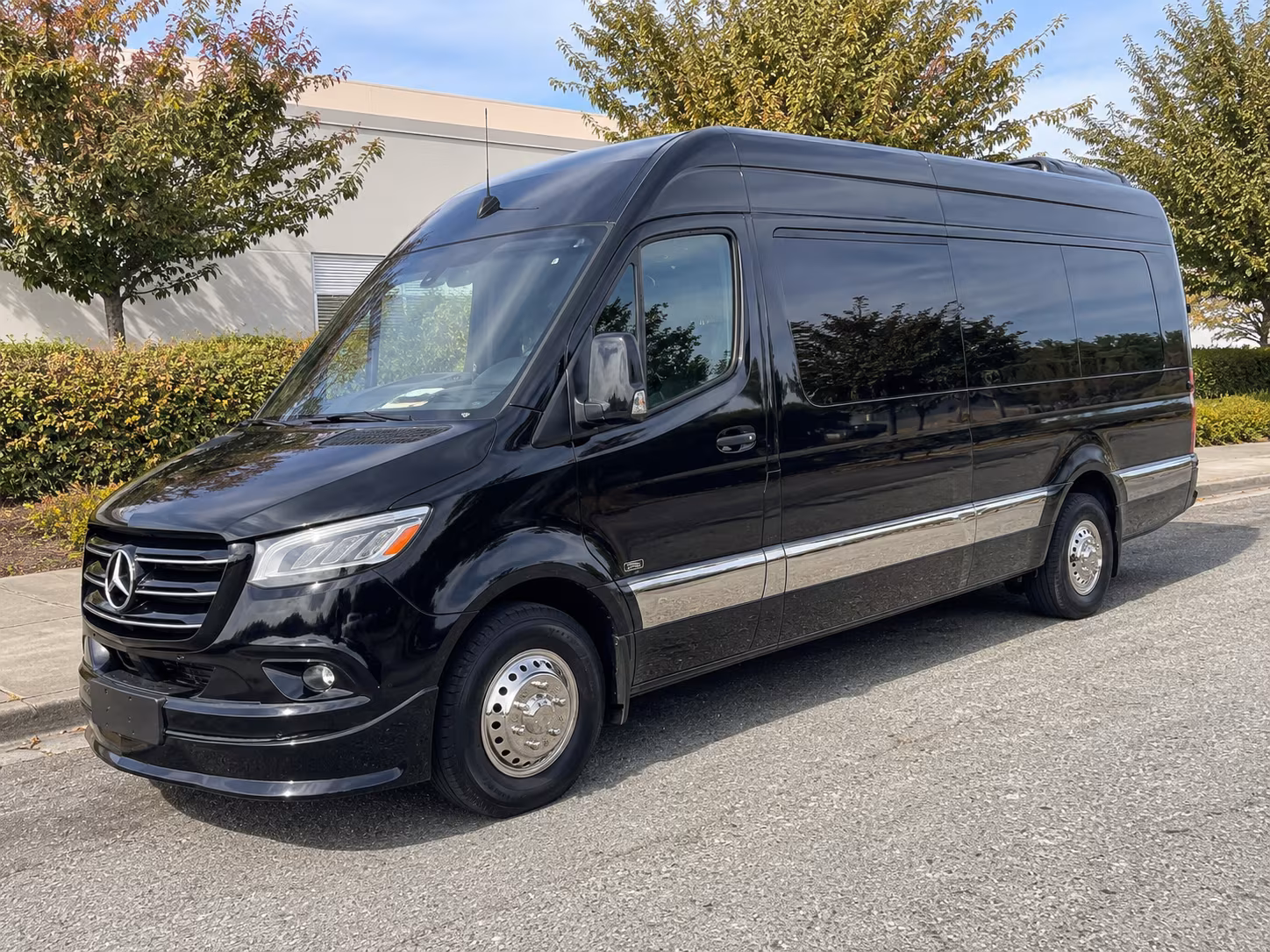 revere sprinter van with driver