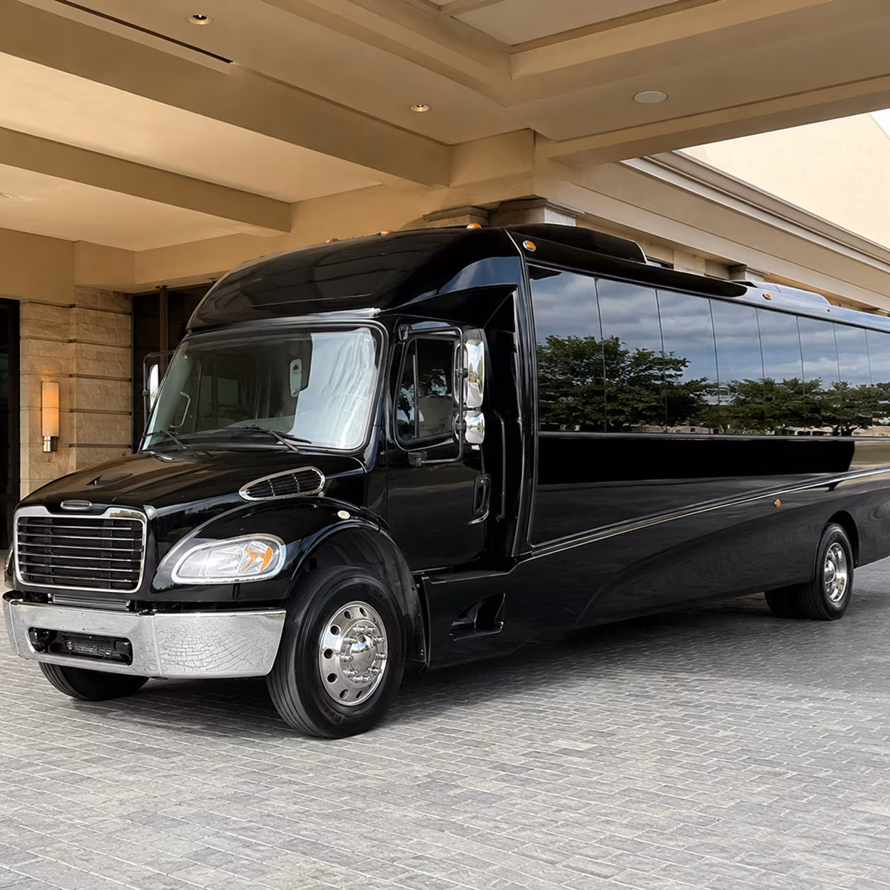 weekly worship shuttle buses for revere congregations